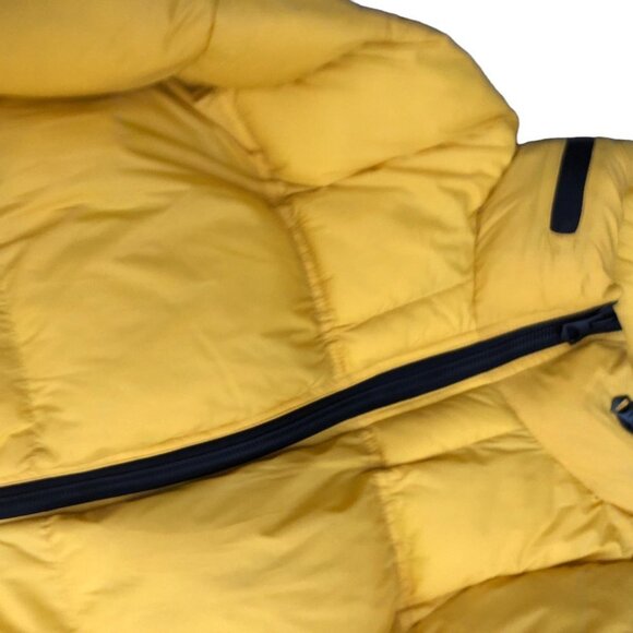 ZARA Puffer Jacket Large Yellow - Picture 6 of 11